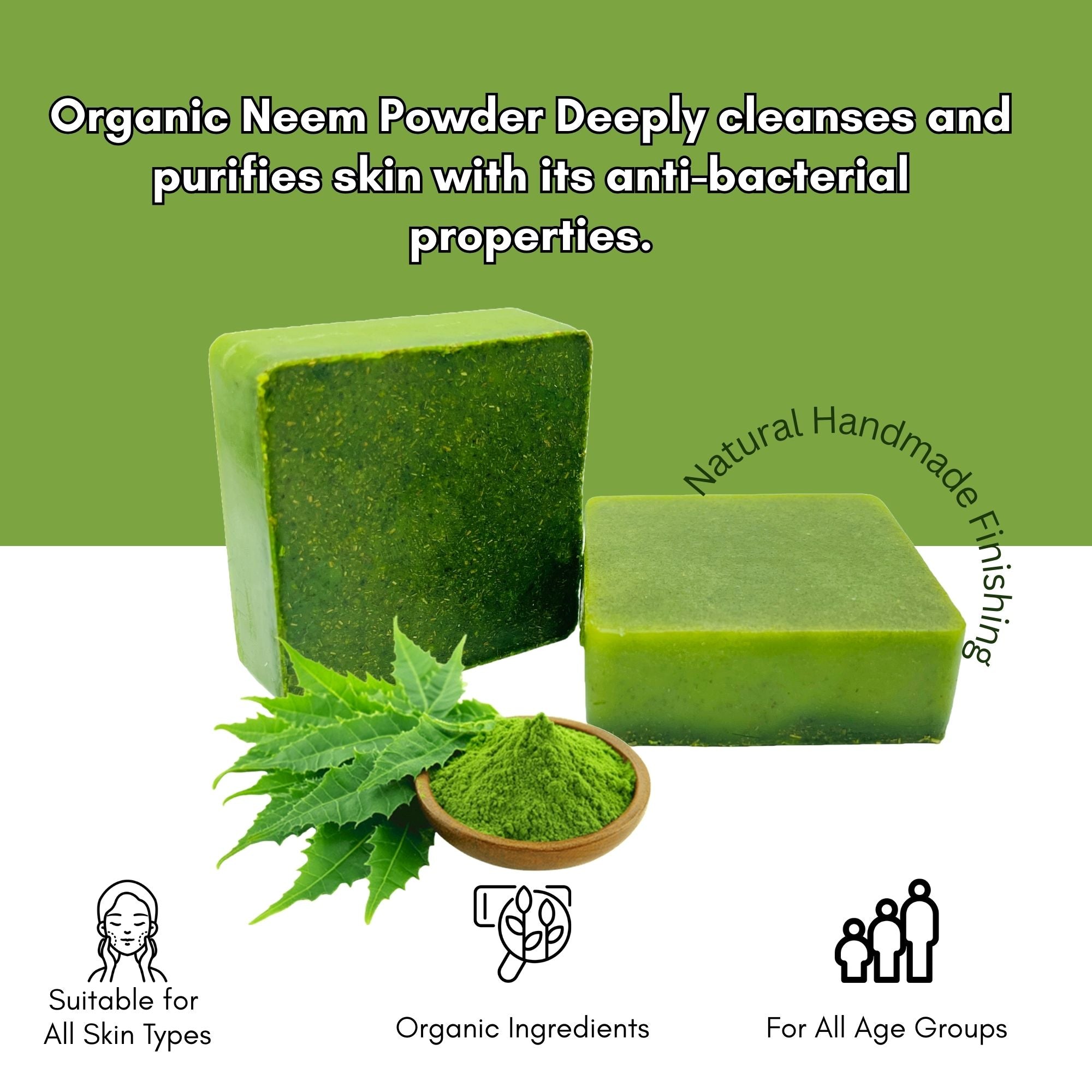 The Ultimate Glow & Purify Combo: Organic Neem & Haldi Soap Set