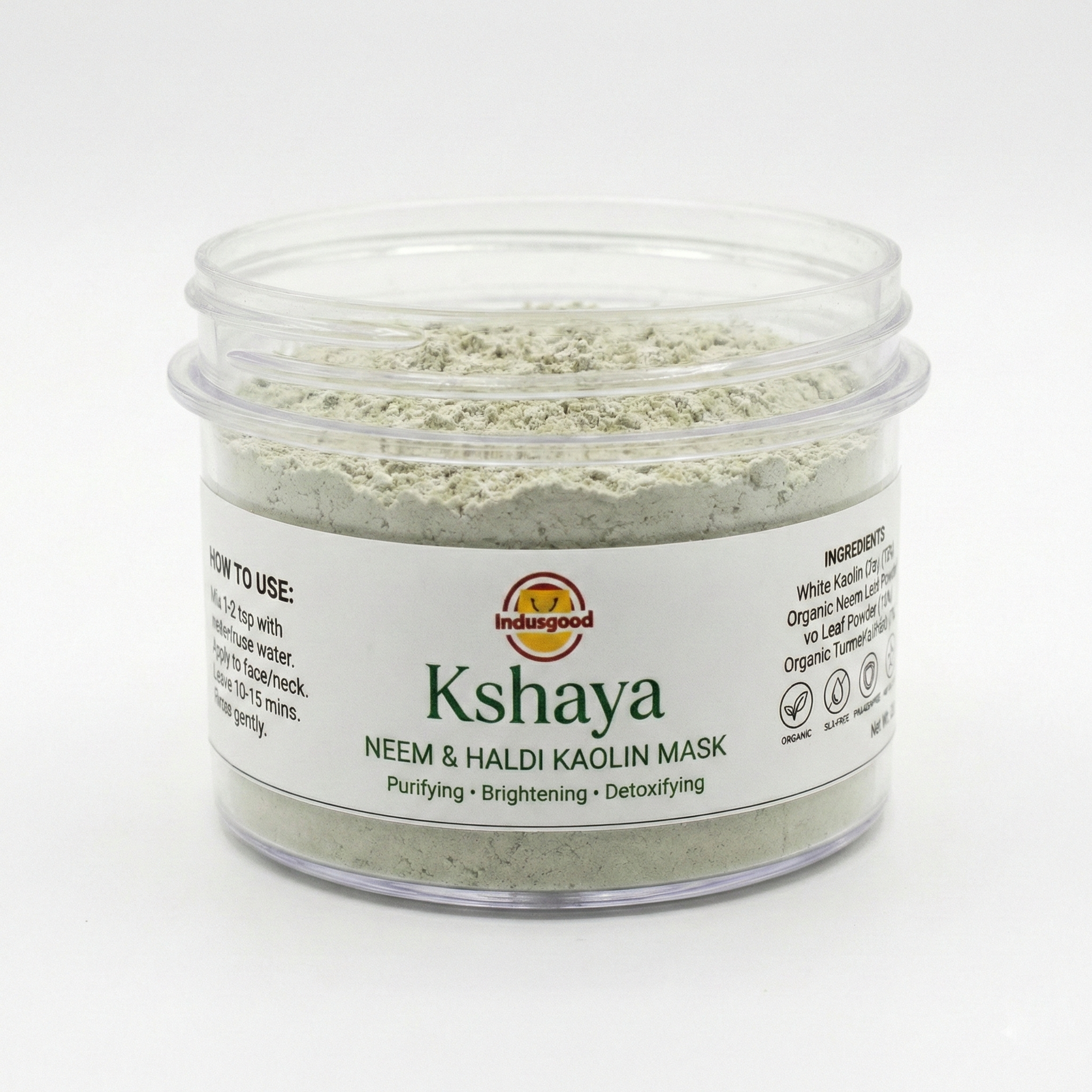 Kshaya Purifying Neem & Haldi Kaolin Face Pack